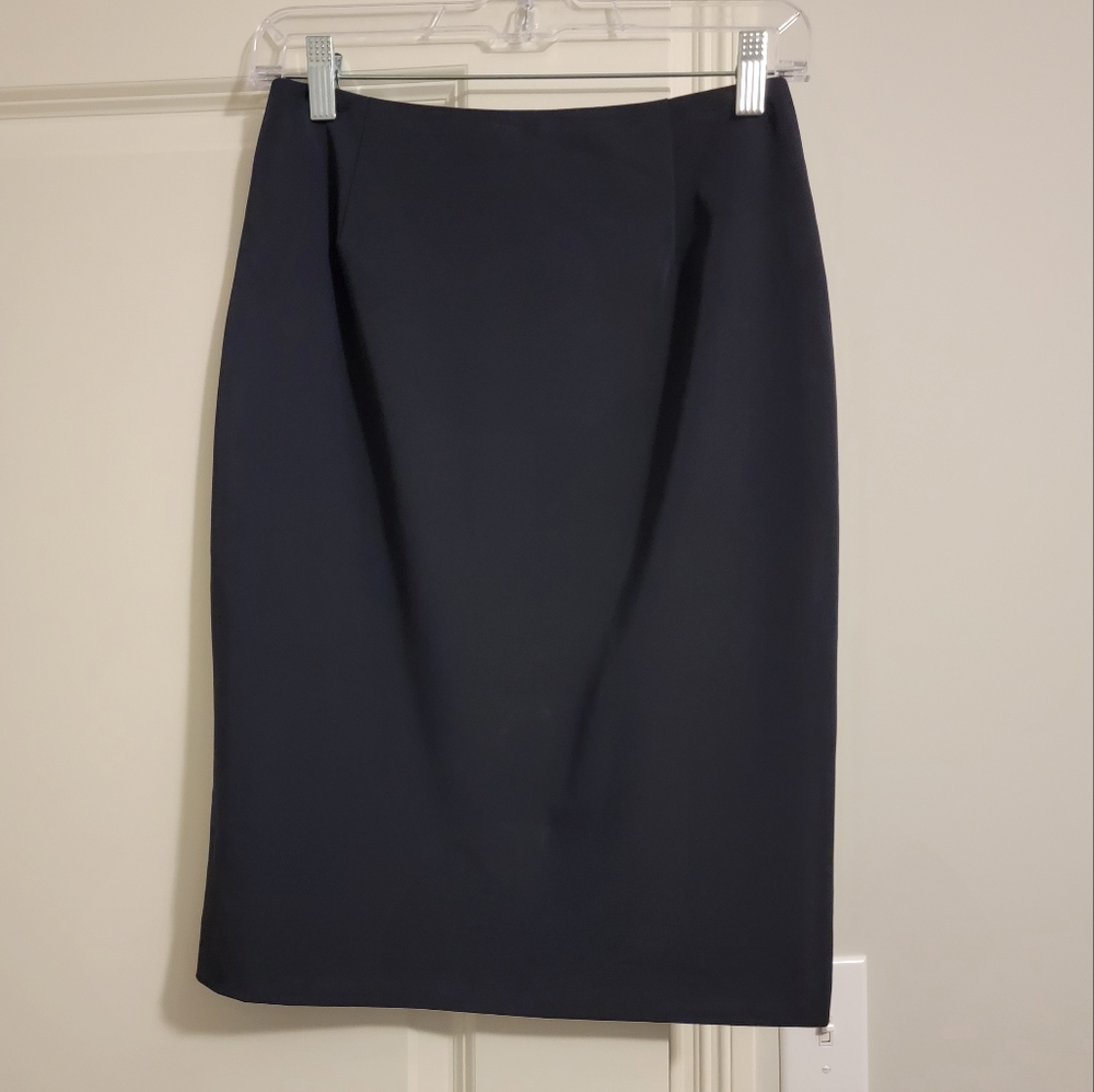 Navy blue pencil skirt, VP collections, size 2.